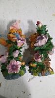 Designer & MRSH Collection Lot: Chicken, Rabbit, Pig, Angel Figurines, Some Original Boxes - 5