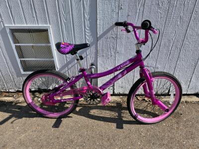 Kent 2 Cool Youth BMX Bike, 20" Wheels, Satin Purple, Single Speed