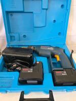 Working Lasko Tower Fan, Non-Working Bosch 9.6V Drill Kit, Craftsman Dual Ratcheting Wrenches, Book Collection Bundle - 3