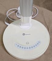 (2) Oscillating Desk Fans & (1) LED Desk Lamp - 5