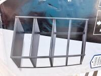 Gorilla Rack 5-Shelf Storage Rack, 48"x24"x72", 800lb Capacity Per Shelf, Black Steel Frame - 4