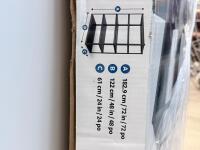 Gorilla Rack 5-Shelf Storage Rack, 48"x24"x72", 800lb Capacity Per Shelf, Black Steel Frame - 5
