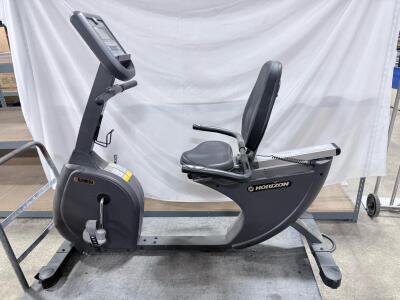 Horizon RC-30 Recumbent Bike, Magnetic Resistance, 8 Levels, LCD Console, 275 lb Capacity
