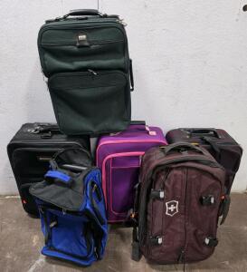 Tumi, Victorinox, and Assorted 6-Piece Luggage Set &ndash; Multiple Colors, Carry-On & Backpack Styles