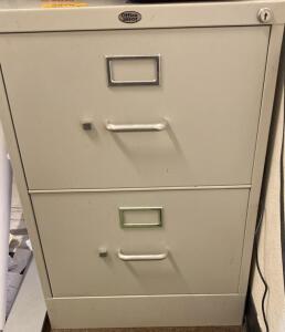 2 Drawer Office Filing Cabinet