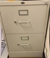 2 Drawer Office Filing Cabinet