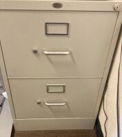 2 Drawer Office Filing Cabinet - 3