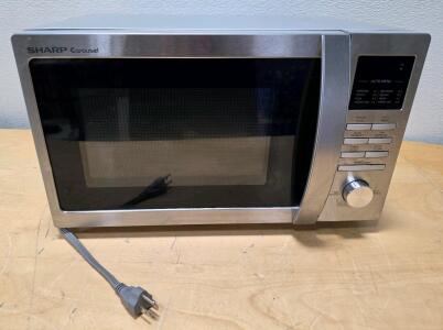 Sharp Carousel R-248BS Countertop Microwave, 900W, Stainless Steel, Serial: M1530221711