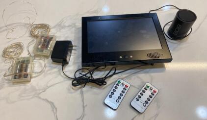 10.1&rdquo; Touch Screen AD Display FP1010-T with Accessories