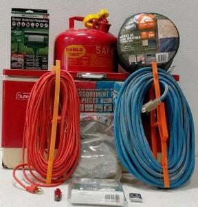 Coleman Cooler, Gas Can, Sleepingbag, Extension Cords and More (Tested)