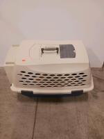 Petmate Kennel Cab Hard-Sided Plastic Pet Carrier with Top Storage Compartment - 3