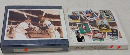 Binder Lot of Baseball Cards Upper Deck Topps Fleer Score Donruss, 200+ Rookies Stars
