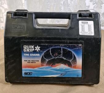 (1) Pair Of Quik Grip Snow Chains, Part #QG2229