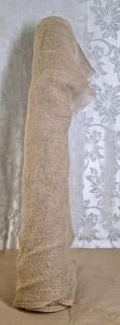 (1) Roll Of Burlap Fabric, 40"W x 75-Feet Long