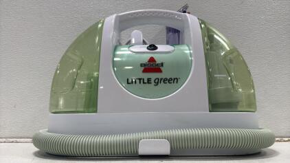 Bissell Little Green Portable Carpet & Upholstery Cleaner, 48 oz Tank, 15 ft Cord, Model 1400 Series