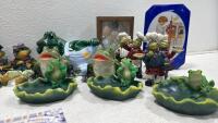 Banbridge Pottery & Assorted Frog Figurine Collection, Boxed Sets, 27 Pieces, Ceramic/Resin - 3