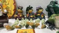 Banbridge Pottery & Assorted Frog Figurine Collection, Boxed Sets, 27 Pieces, Ceramic/Resin - 5