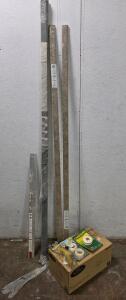 Harbor Breeze 42" Ceiling Fan LED #0807431, 4 Floor Moldings, Trimmer Line, Oil Spout Lot