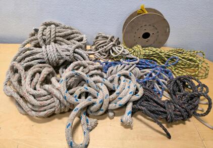 Assorted Utility and Marine Ropes &ndash; Various Materials and Constructions