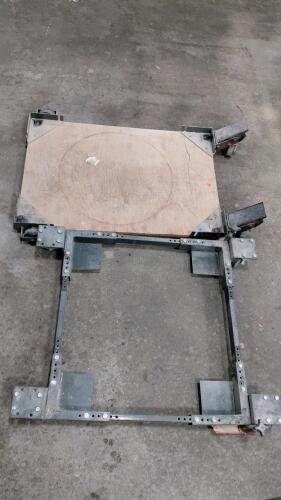 Shop Fox Adjustable Mobile Base and Homemade Mobile Base