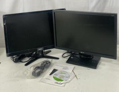 Acer G226HQL 21.5" 1080p LCD Monitor, VGA/DVI, Power Cord, Manual & CD Included- ( Power On )