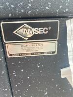 AMSEC BLC4024 C-Rated Commercial Safe, ", 925 lbs, Mechanical Dial Lock 21.75inD 21.5inW x 29.75inH - 4