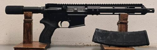 FJB Industries AR-14 Multi-Cal AR Pistol, 10" Barrel, M-LOK Handguard, Serial LGB-105040