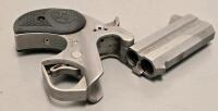 Bond Arms Rough N Rowdy Derringer, .45 Colt/.410, 2.5" Barrel, SN 371019, Stainless Steel - 10