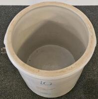 10 Gallon Red Wing Union Stoneware Crock, Large Red Wing, Circa 1915, Wire Handles, Oval Stamp - 2
