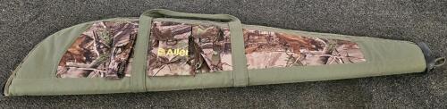 Allen Camo Soft Rifle/Shotgun Case, 48" Length, 2 Utility Pockets, Padded, Zipper Closure
