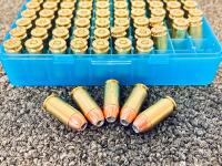 100 Rounds .40 S&W JHP, Mixed Federal & Winchester Brass, Reloaded Ammo - 2