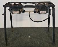 Camp Chef Explorer EX60-2 Outdoor Propane Two-Burner Stove, 60,000 BTU, 34" x 14" x 29"