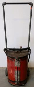 GE Model 6WK16A42 Arc Welder, 220V, 100A Output, 2-Wheel Cart, Vintage Serial 7199047