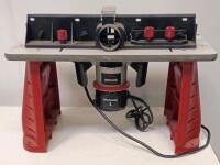 Craftsman Router Table 320.37599 with 1.5 HP Router 315.174921, 23-5/8" x 14-1/8" MDF Table - 6