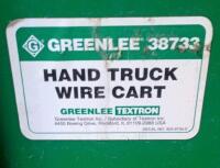 Greenlee 38733 Hand Truck Wire Cart, 46" x 23" x 22.5", 200 lb Spool Capacity - 3