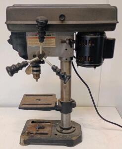 Central Machinery 5-Speed 8-Inch Bench Drill Press With Work Light