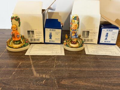 Goebel Hummel Cookie Press Figurines With COA & Original Box &ndash; Sweet Treats & Baked With Love