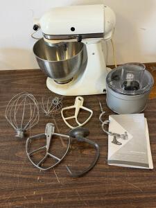 KitchenAid Classic Series 4.5 Quart Tilt-Head Stand Mixer With Attachments
