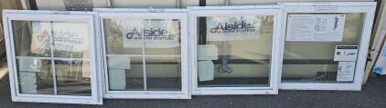 Alside Fusion&reg; Vinyl Windows, Double-Hung And Picture Styles, White, Double Pane Low-E Glass