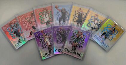2016-17 Panini Excalibur Basketball Crusade Parallel - 10 Cards Featuring NBA Stars