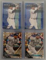2016 Bowman & Topps Chrome Ketel Marte Rookie Card Lot &ndash; Blue & Gold Refractors, Serial Numbered - 3