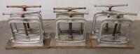 Hebert Cast Iron 12" Hose Clamps