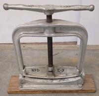 Hebert Cast Iron 12" Hose Clamps - 6