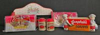 Extensive Campbell&rsquo;s Soup Kids Collectibles Lot&mdash;Dolls, Mugs, Plates, Tins, Cards, Books, More (Shelf G) - 4