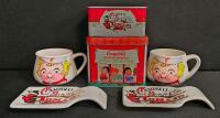 Extensive Campbell&rsquo;s Soup Kids Collectibles Lot&mdash;Dolls, Mugs, Plates, Tins, Cards, Books, More (Shelf G) - 7