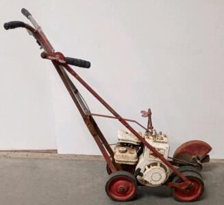 Vintage Walk-Behind Gas Lawn Edger, 9"x2" Blade, Single-Cylinder Engine, Bob Woll&rsquo;s Motor Mart