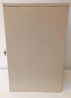 SteelWorks 2-Drawer Vertical Legal File Cabinet, Locking, Metal, Beige - 2