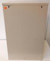 SteelWorks 2-Drawer Vertical Legal File Cabinet, Locking, Metal, Beige - 3