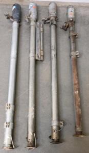 (4) NECO Telescopic Hydraulic Camper Jack