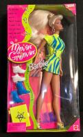 Flying Hero Barbie 14030, 1995 Mattel, Lights/Sounds, NRFB, 11.5" Superhero Doll - 3